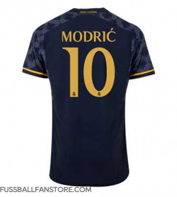 Real Madrid Luka Modric #10 Replik Auswärtstrikot 2023-24 Kurzarm